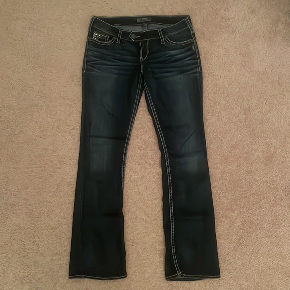 Women’s Silver Jeans - Picture 2 of 5